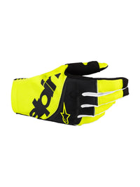 Alpinestars 2026 Techstar Motocross Gloves Black Yellow Fluo