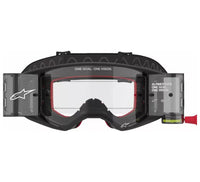 Alpinestars 2025 Goggles Supertech Corp Roll Off Black Grey Clear