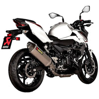 Akrapovic Titanium Line Slip On Silencer For Kawasaki Z 400 ABS 2019-2026