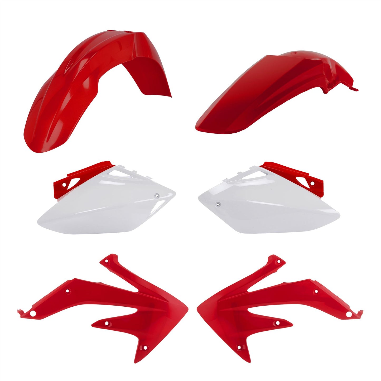 Acerbis Plastic Kit Standard Red Blue For HONDA CRF 450 R 2005-2006