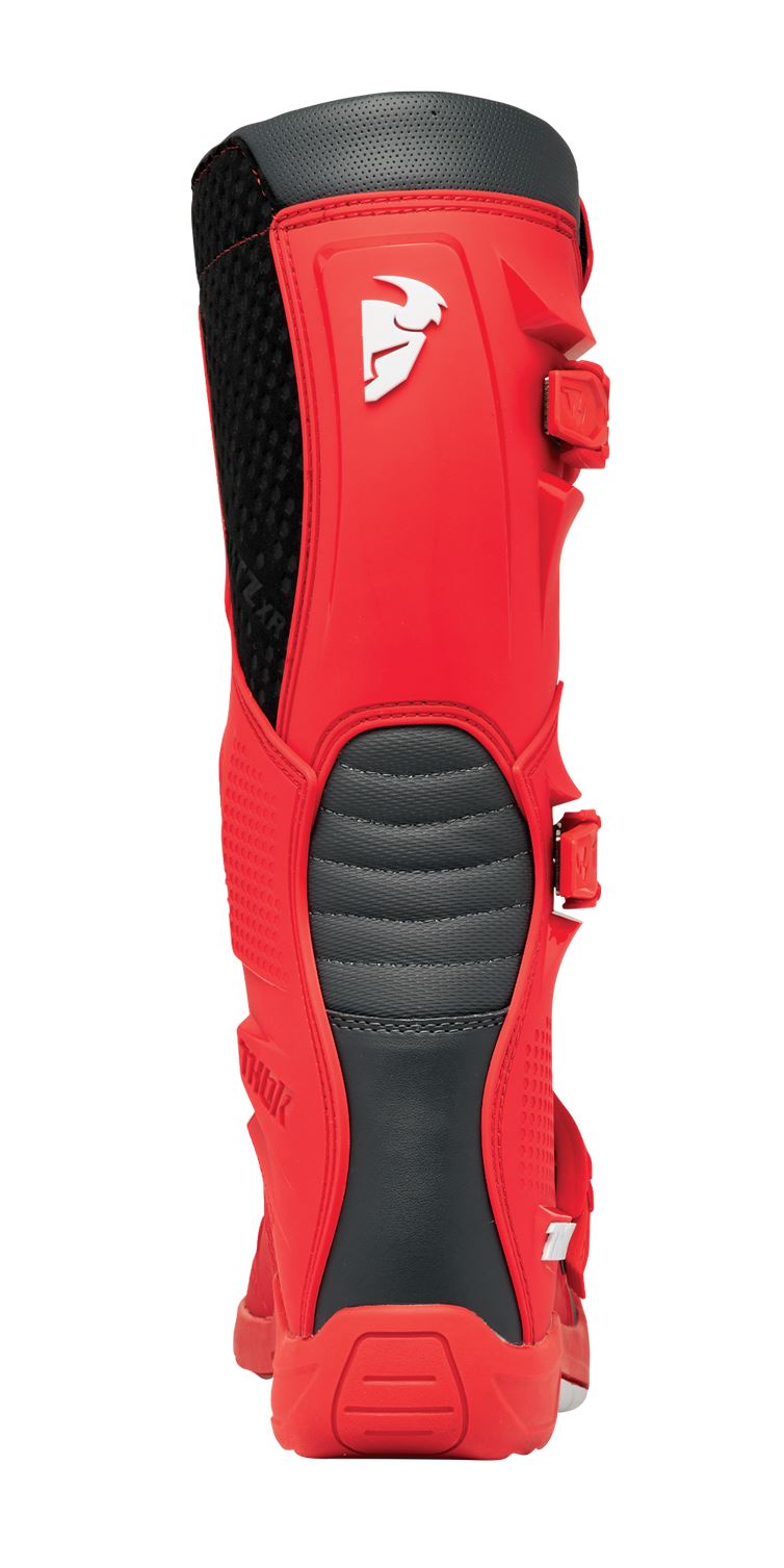 Thor 2026 Motocross Boots Blitz XR Red Charcoal
