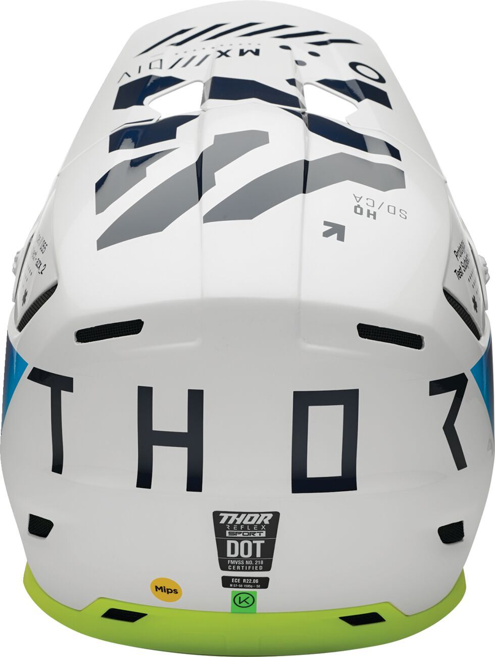 Thor MX Spring 2026 Helmet Reflex Sport Strike Navy Acid