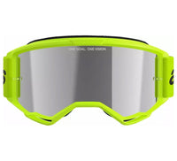 Alpinestars 2025 Goggles Vision 3 Wordmark Yellow Mirror Silver