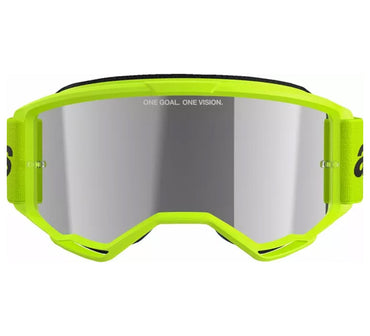 Alpinestars 2025 Goggles Vision 3 Wordmark Yellow Mirror Silver
