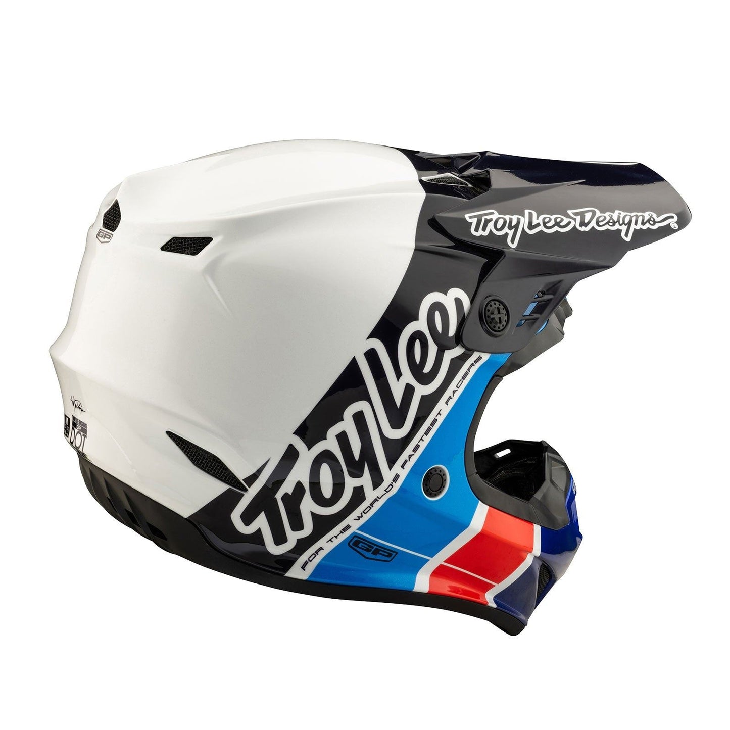 Troy Lee Designs 2025 Motocross Helmet GP Runner Youth Blue