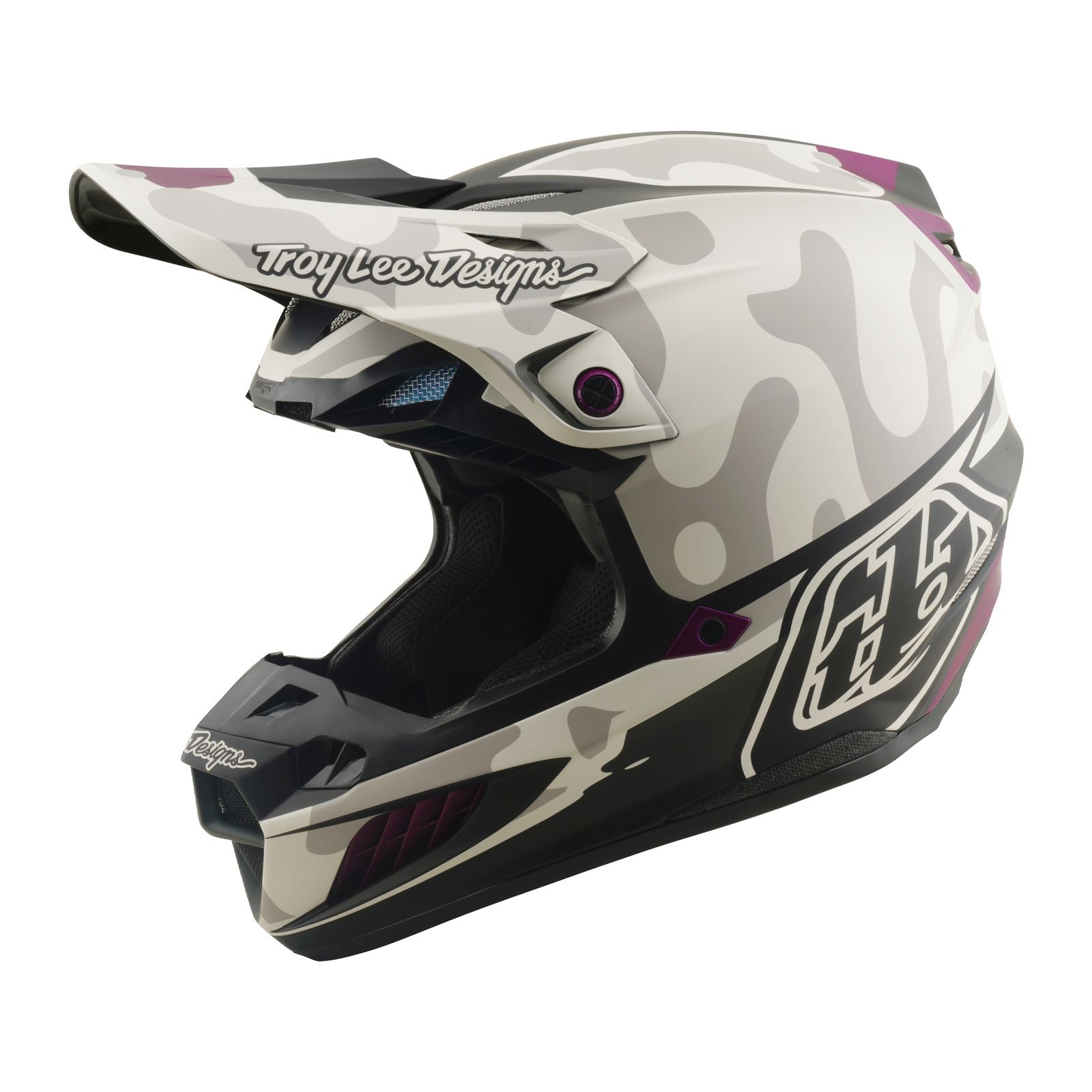 Troy Lee Designs Spring 2026 MX SE5 Composite Myth Helmets Punice