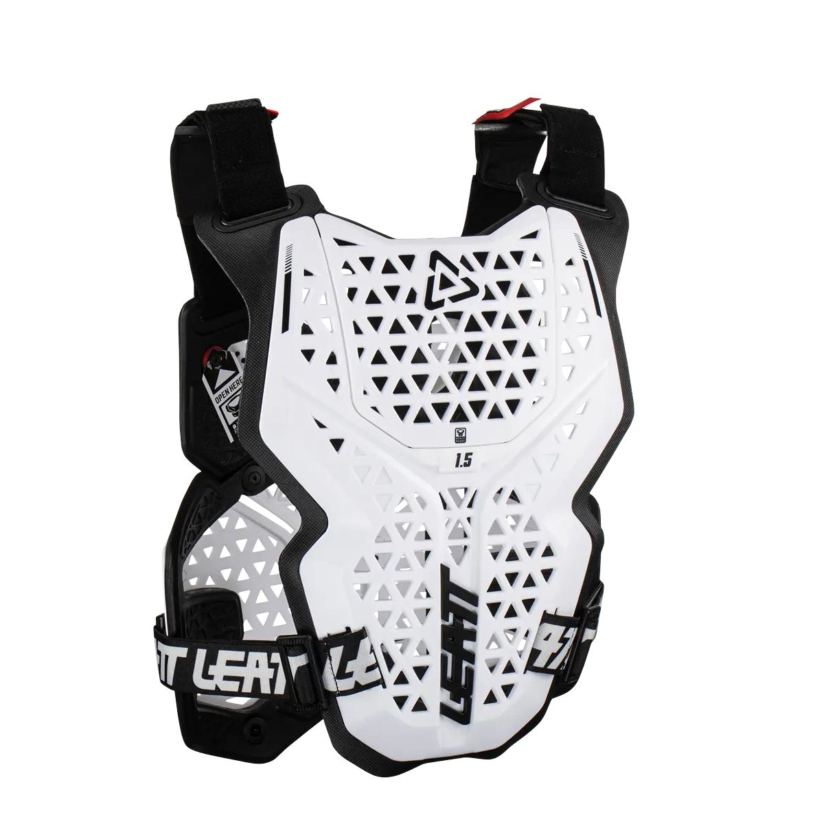 Leatt 2024 Chest Protector 1.5 White