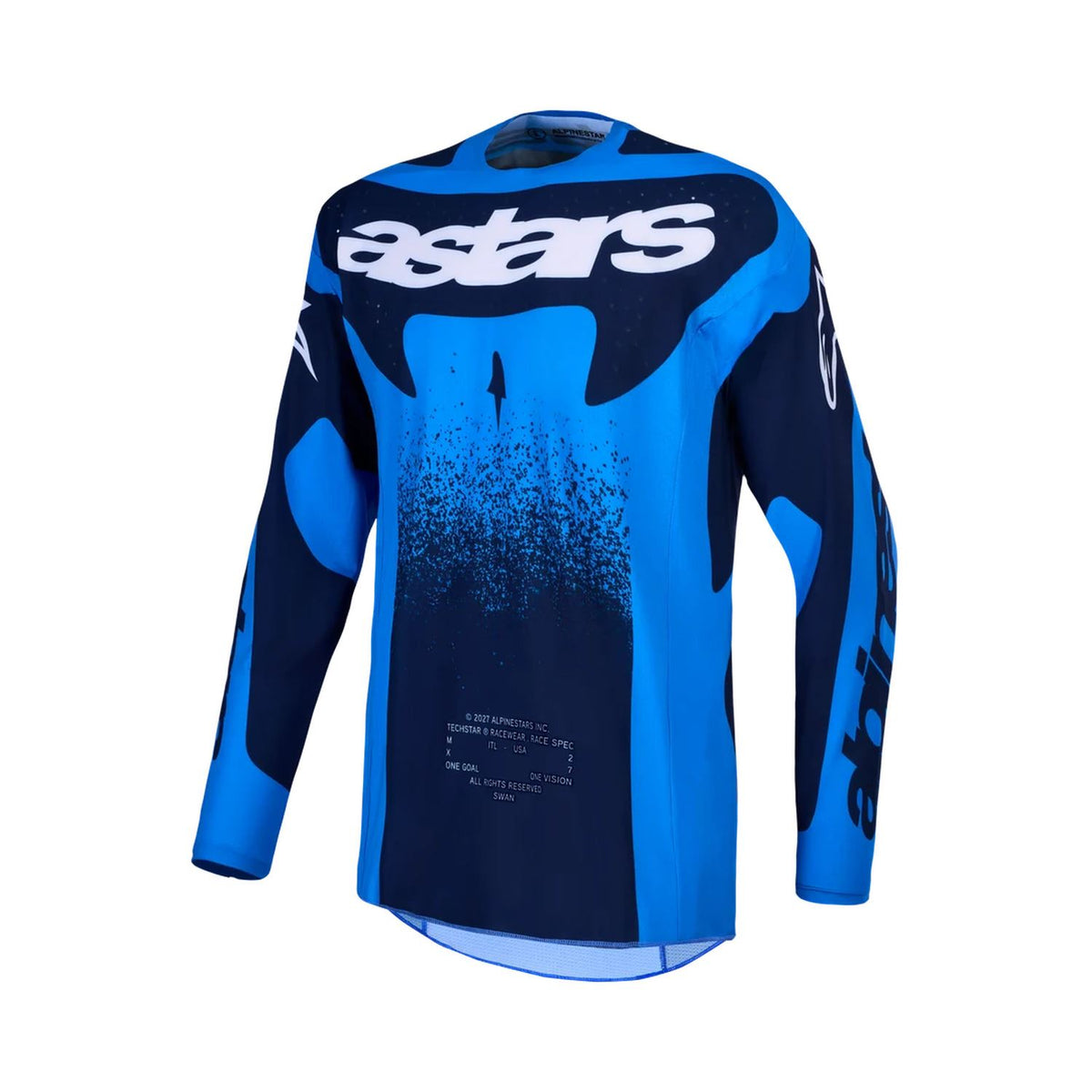 Alpinestars 2027 Techstar Swan MX Combo Kit Ucla Blue Deep Blue