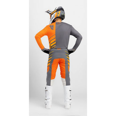 Thor 2024 Prime Analog Charcoal Orange Motocross Combo Kit