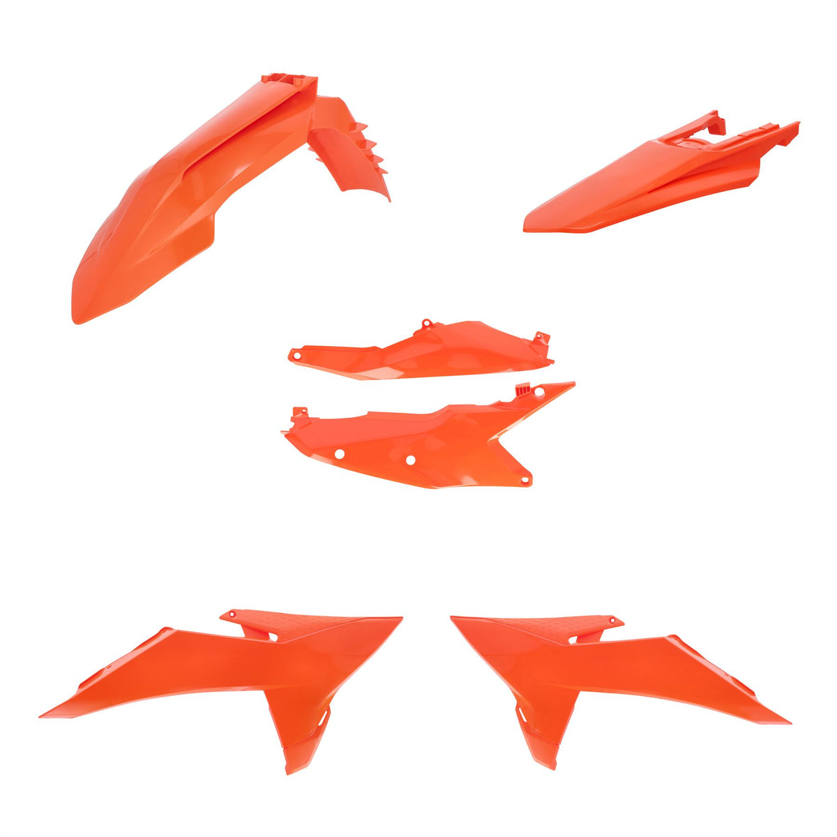 Acerbis Plastic Kit Orange 016 For KTM SX 250 2025-2027