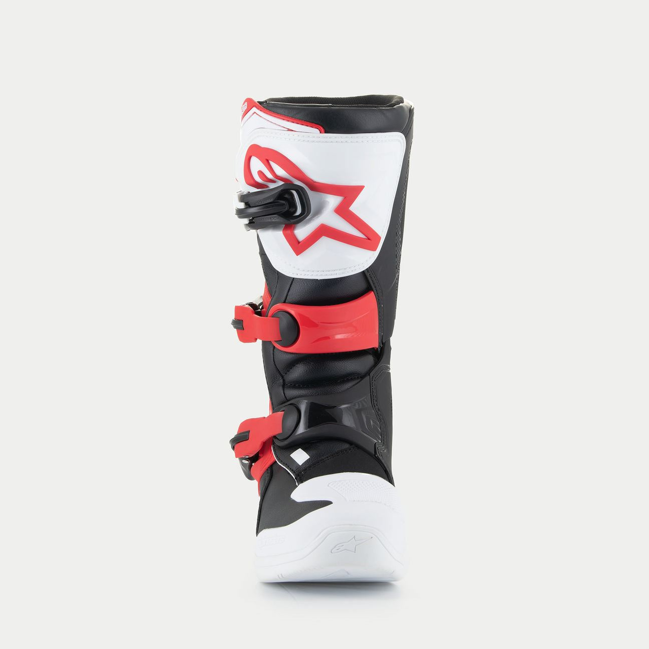 Alpinestars 2026 Tech 3S Youth Motocross Boots White Black Bright Red