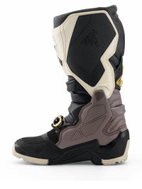 Alpinestars 2026 Tech 7 Enduro Drystar MX Boots Black Dark Grey Gold