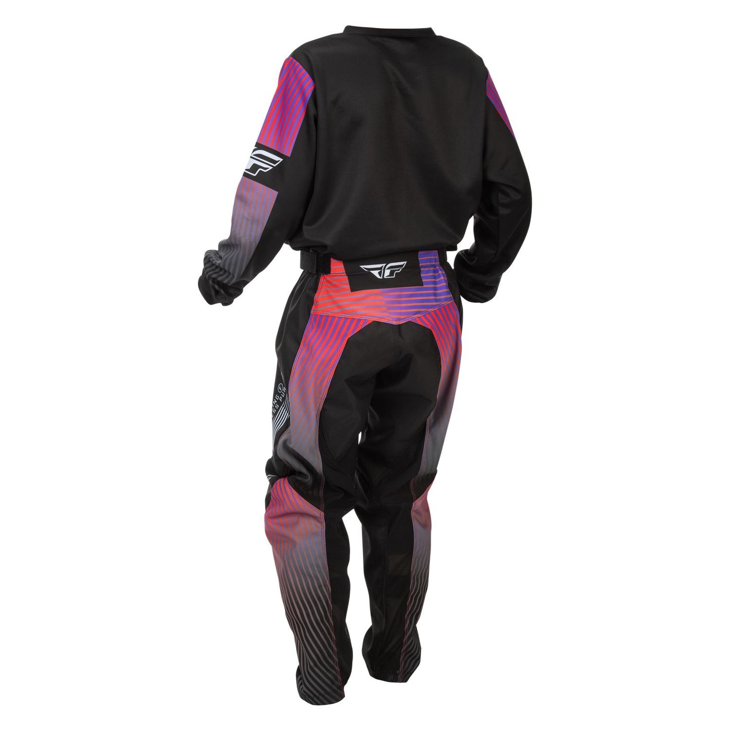 Fly Racing 2026 Motocross Combo Kit F-16 Youth  Black Red Purple
