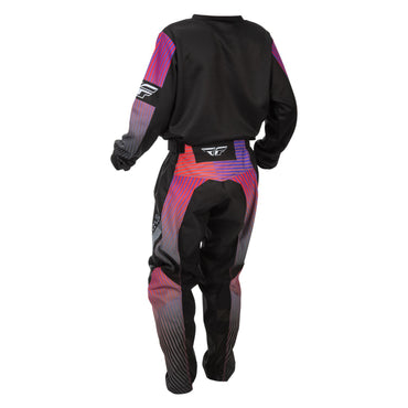 Fly Racing 2026 Motocross Combo Kit F-16 Youth  Black Red Purple