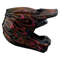 Troy Lee Designs Spring 2025 MX Helmet SE5 Composite Torched Black Grey