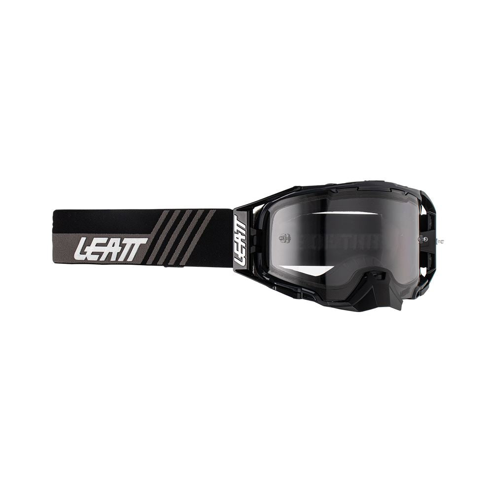 Leatt 2024 Goggles Velocity 6.5 Stealth - Grey Anti-Fog Lens