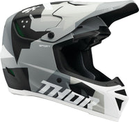 Thor MX Spring 2026 Helmet Reflex Sport Carbon Brave Grey White