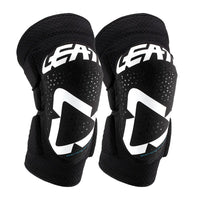 Leatt 2024 3DF 5.0 Youth Knee Guards Black White