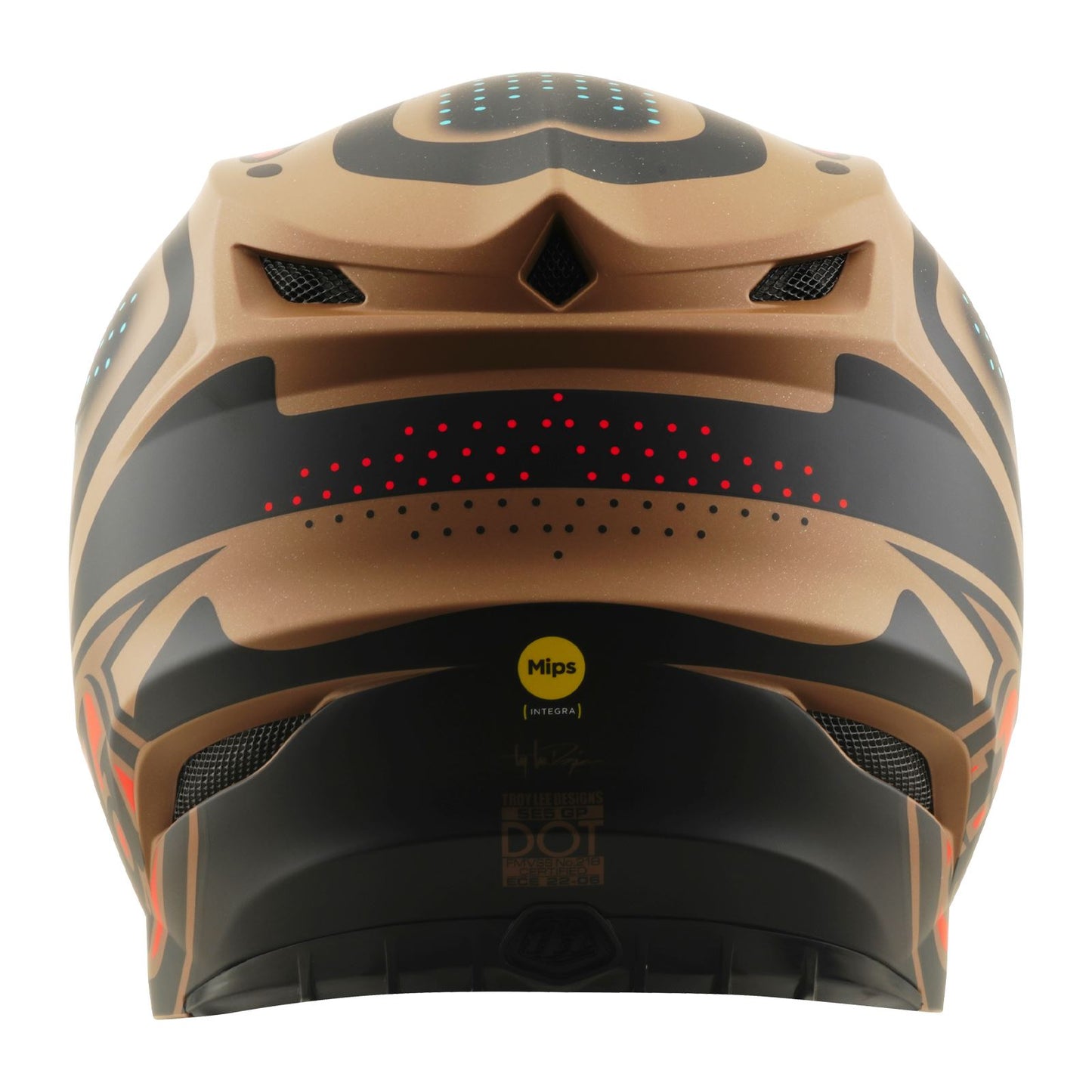 Troy Lee Designs Spring 2026 MX SE5 Polycarbonate The Line Helmets Sienna