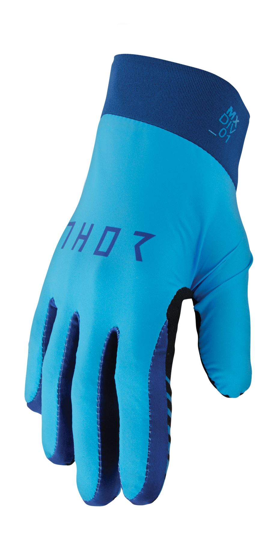 Thor 2024 Motocross Gloves Agile Solid Blue