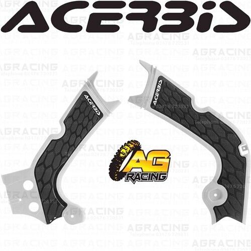 Acerbis X-Grip Frame Protector Guards White For Honda CRF 250 R 2018-2019