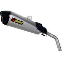 Akrapovic Titanium Line Slip On Silencer For Triumph TIGER 800 XCA ABS 2015-2016