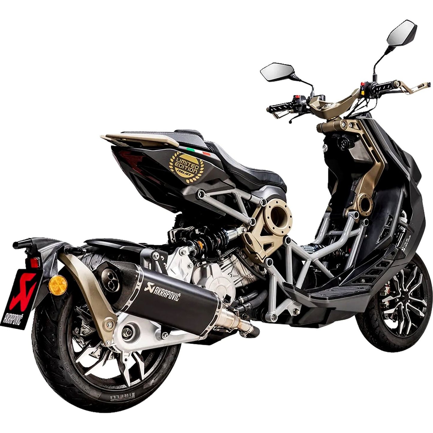 Akrapovic Titanium Black Line Slip On Silencer