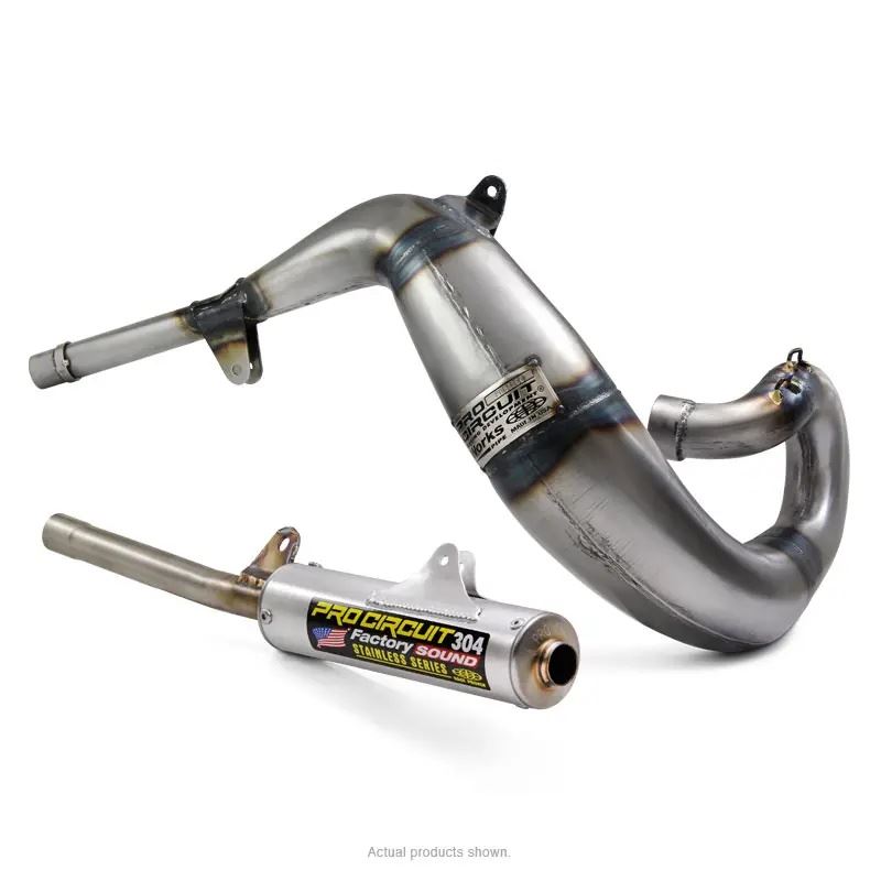 Pro Circuit Works Pipe and 304 Silencer For Honda CR 250R 1986