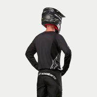 Alpinestars 2024 Fluid Graphite Motocross Combo Kit Pants & Jersey Black