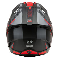 O'Neal 2026 3 SRS Haze Black Grey Red Helmet