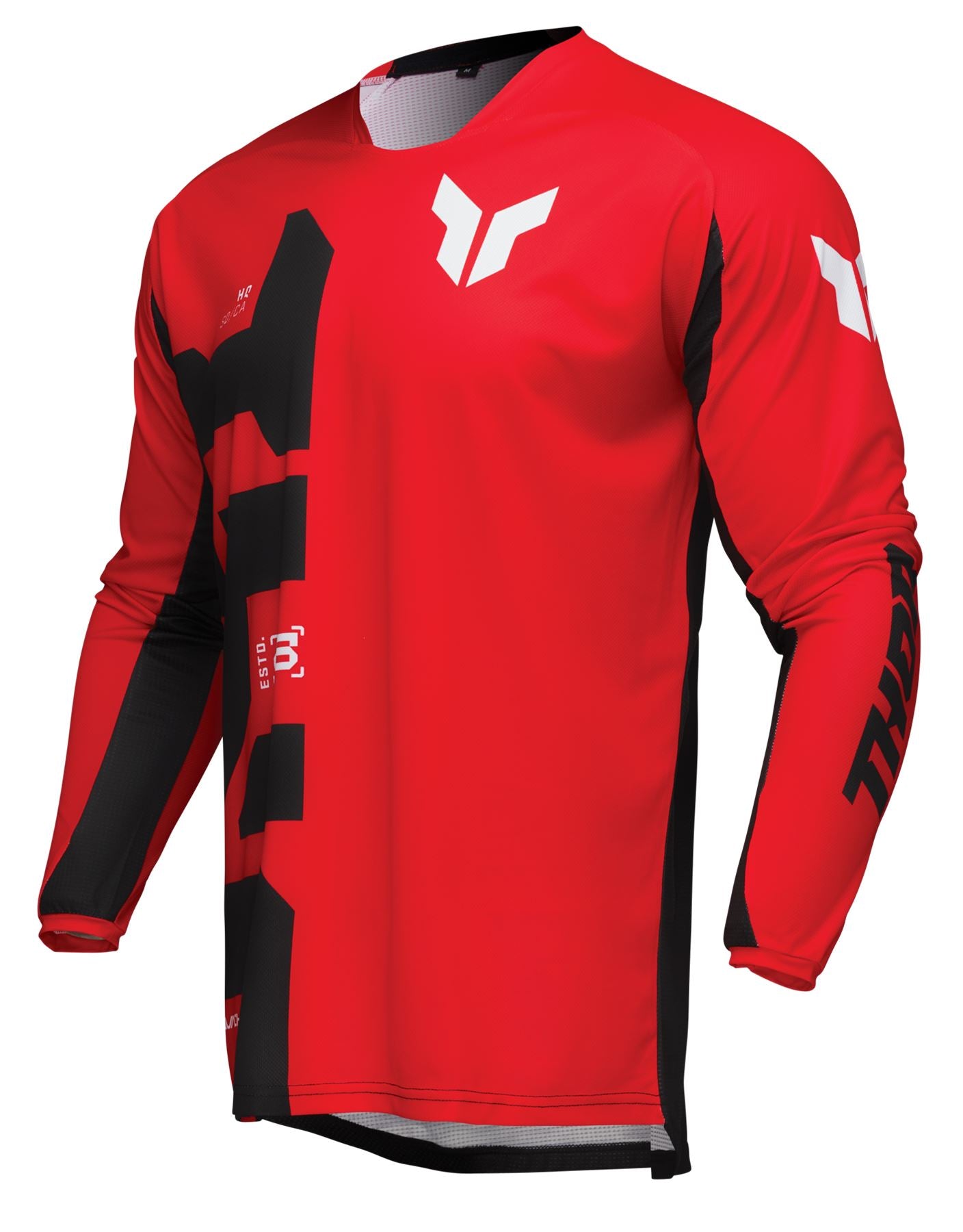 Thor 2026 Motocross Combo Kit Launchmode Forge Red
