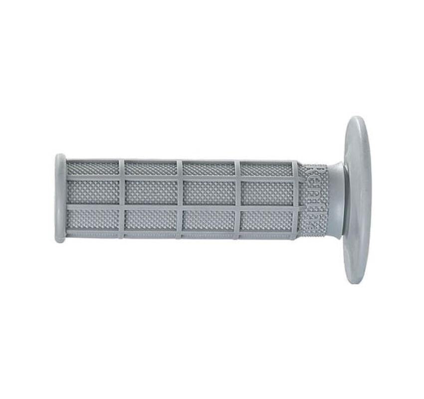 Renthal Soft Grey Full Waffle Grips Motocross Enduro