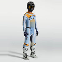 Alpinestars 2027 Techstar Maven MX Combo Kit Dust Blue Tangerine Black