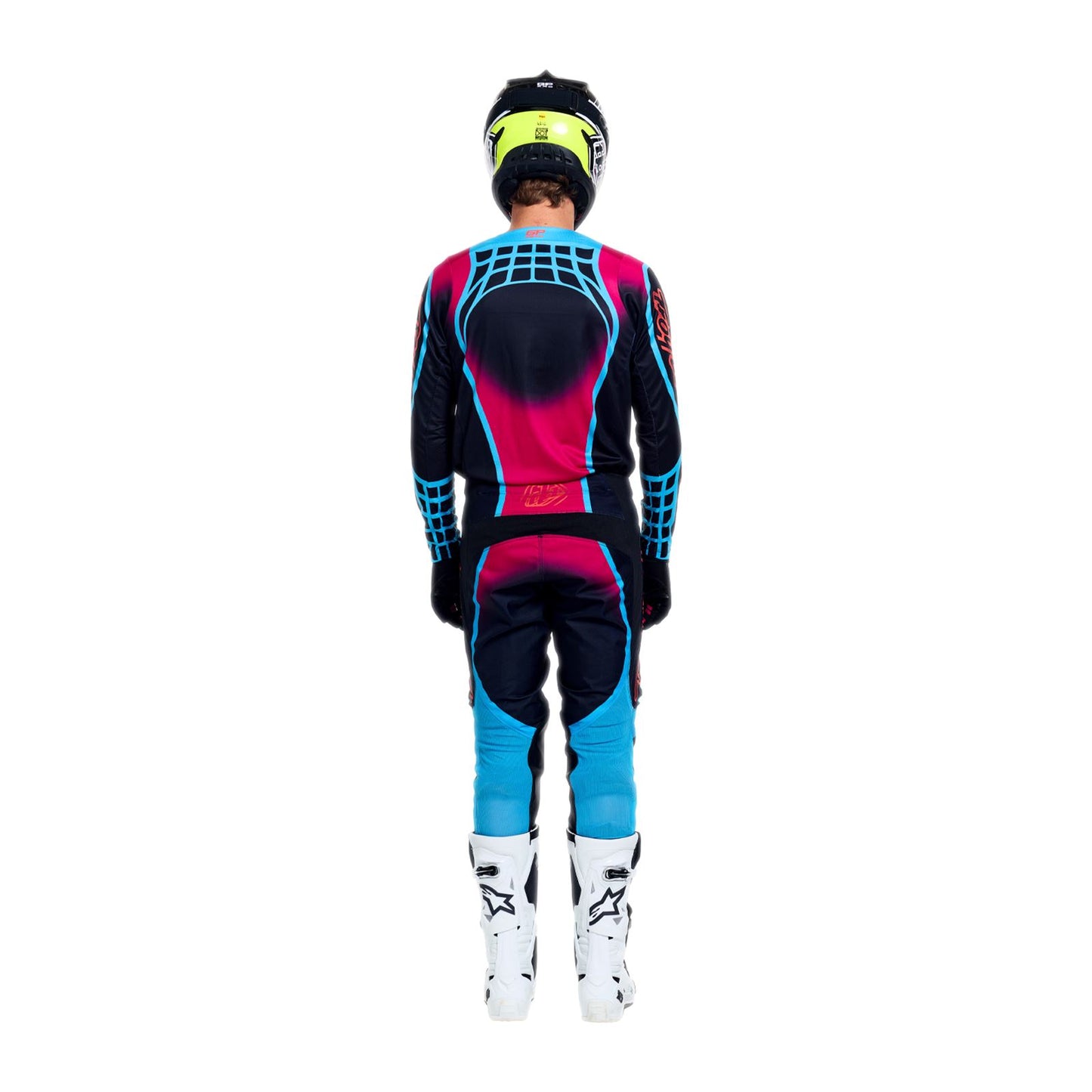 Troy Lee Designs Spring 2026 GP Pro Framework MX Combo Kit Black Cyan