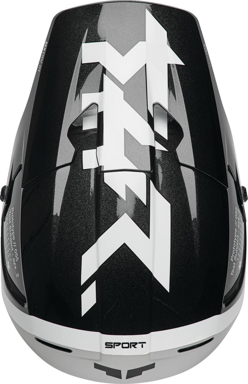 Thor MX Spring 2026 Helmet Reflex Sport Riot Black White