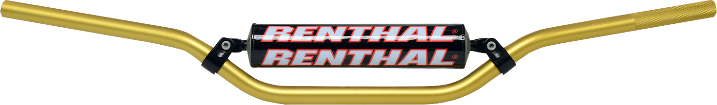 Renthal 7/8 22mm Enduro Gold 693 Handlebar Padded For Kawasaki KLX 300R 2020-2022