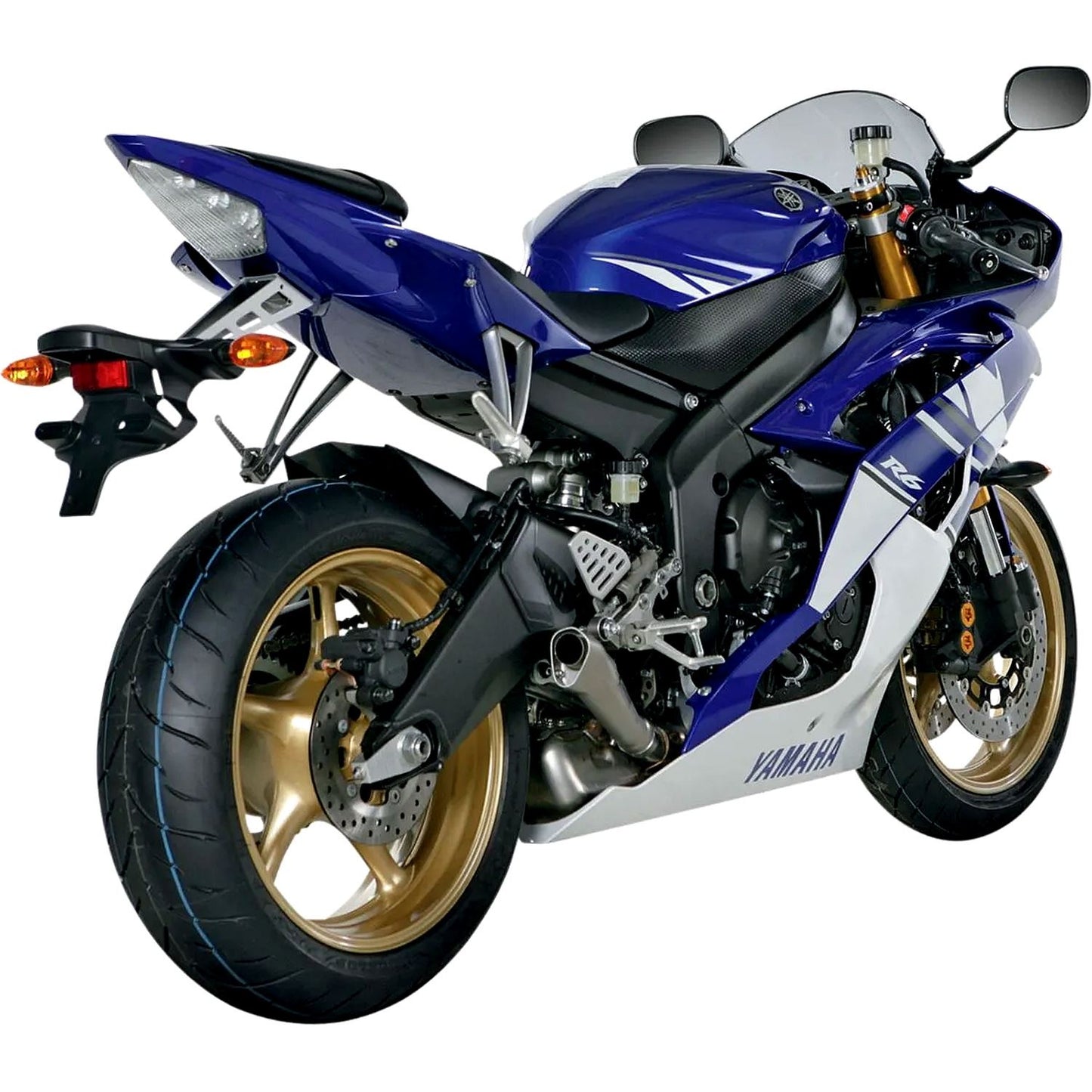 Akrapovic Titanium GP Style Line Slip On Silencer For Yamaha YZF-R6 600 R6 GYTR 2022-2026