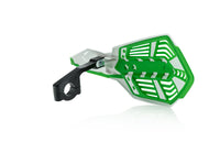 Acerbis X-Future Vented MX Handguards White Green Kawasaki KX 112 2022 - 2024