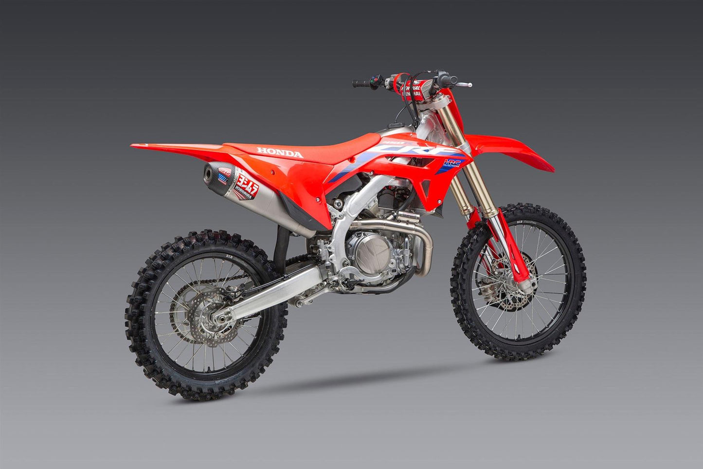 Yoshimura RS-12 Full Exhaust System Titanium Carbon Cap For Motocross Enduro Motorcycles