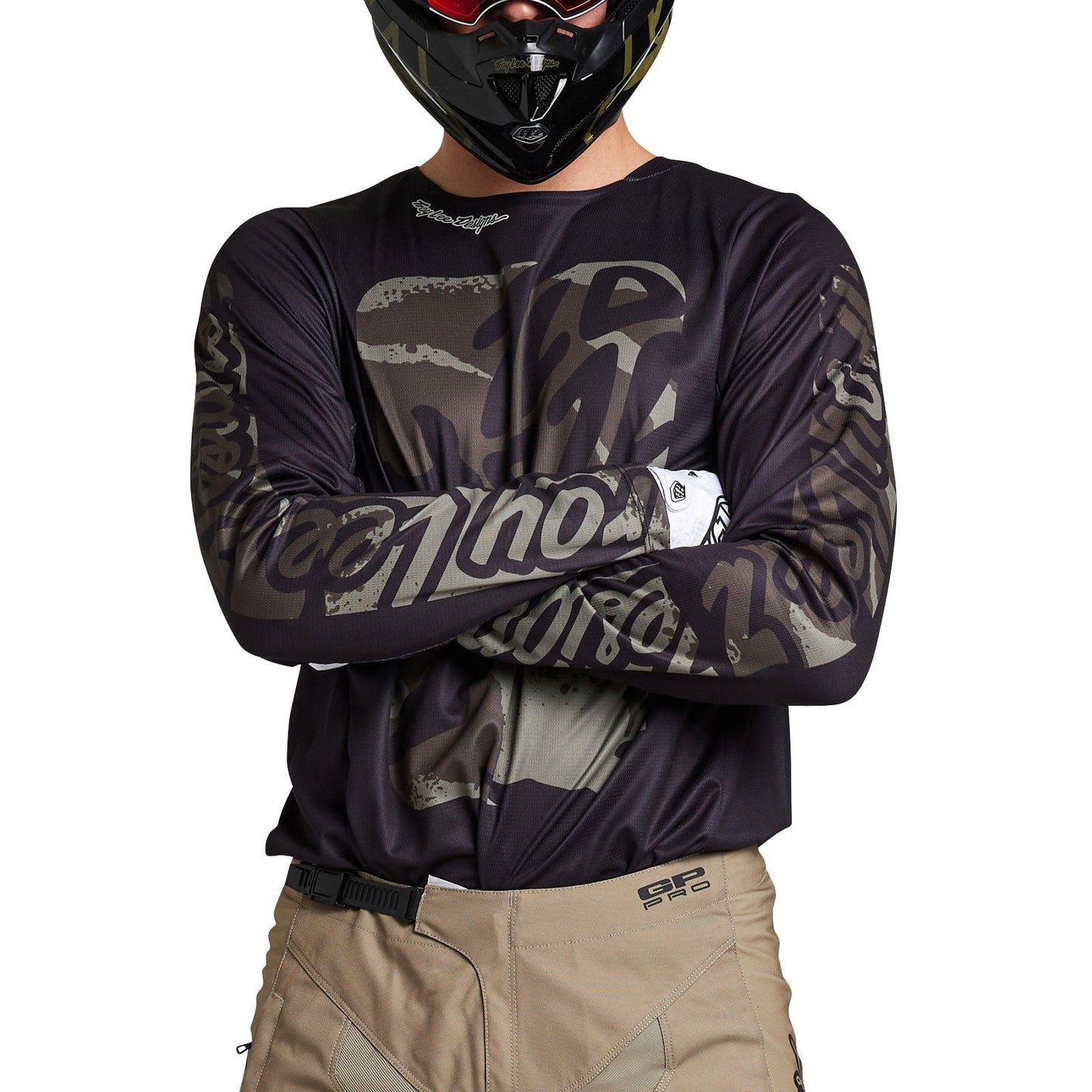 Troy Lee Designs 2025 GP Pro Boxed In Black Olive Jersey