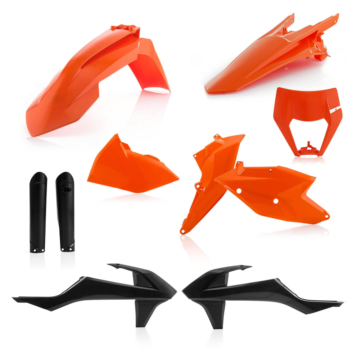 Acerbis Full Plastic Kit 2019 Colourway For KTM EXC-F 250 2017-2019
