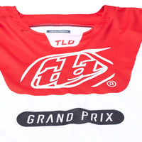 Troy Lee Designs 2025 Youth GP Pro Blends White Glo Red Jersey