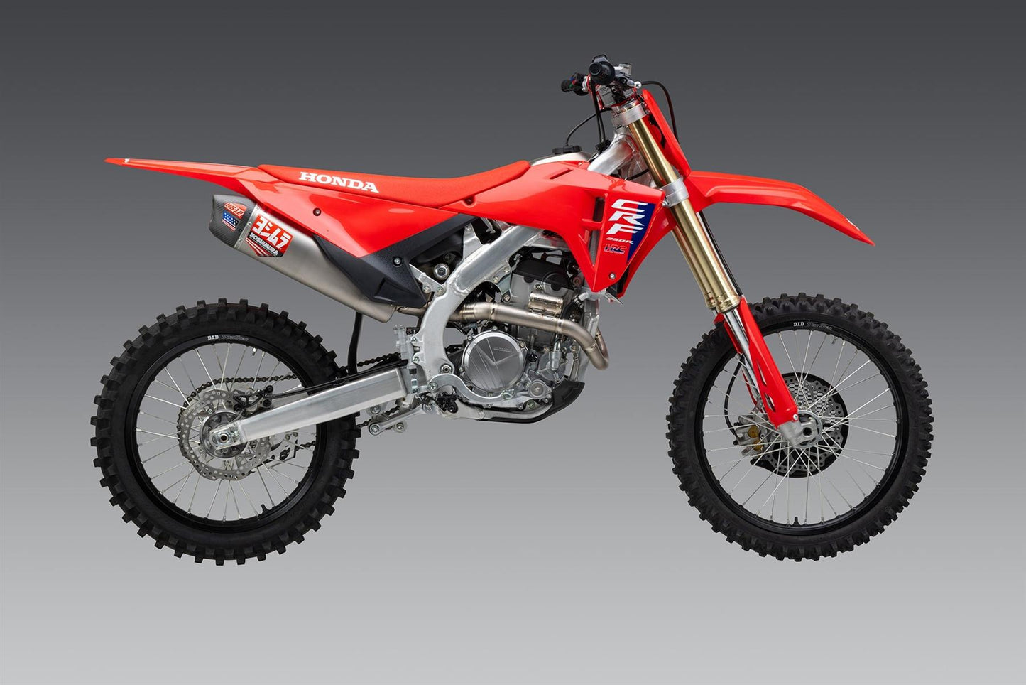 Yoshimura RS-12 Full Exhaust System Titanium Carbon Cap For Motocross Enduro Motorcycles