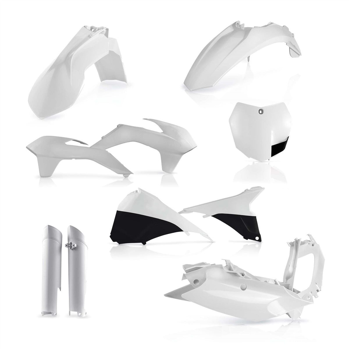 Acerbis Full Plastic Kit White 0016874.030