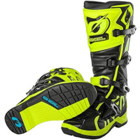 O'Neal 2024 Motocross Boots RMX Black Neon Yellow
