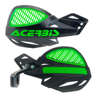 Acerbis Uniko MX Handguards Pair + Kit For Black Green Gas Gas EC EX MC XC