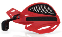 Acerbis Uniko MX Handguards Pair + Kit For Red Black Honda CRF 450 X 2003 - 2020