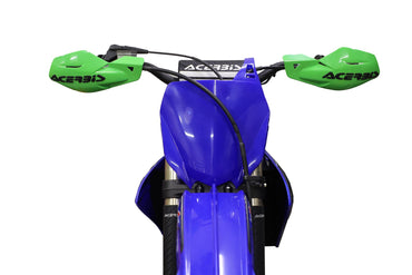 Acerbis Uniko MX Handguards Pair + Kit For Green Black Yamaha WR YZ YZF