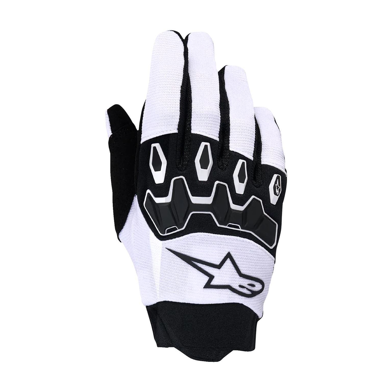 Alpinestars 2026 Full Bore V2 Motocross Gloves Light Grey Black