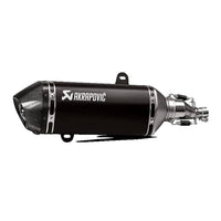Akrapovic Stainless Steel Black Line Slip On Silencer